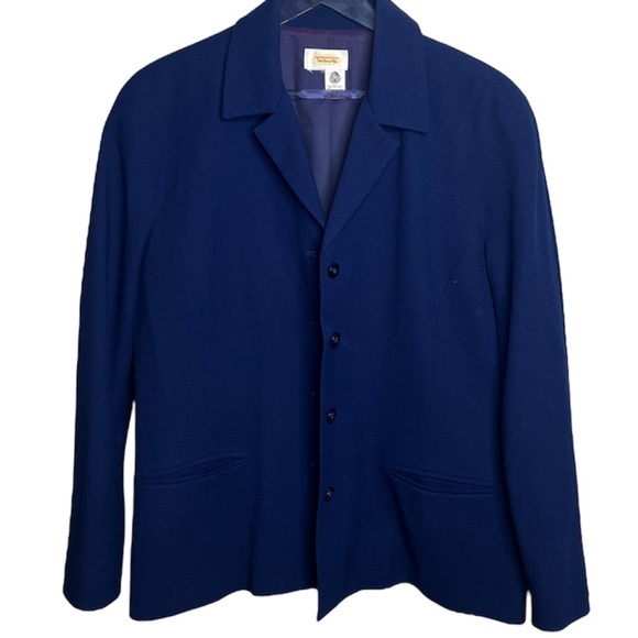 Talbots Navy /Royal Blue Blazer - Picture 1 of 7